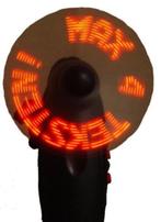Partij lichtgevende tekst waaiers message fan, Hobby en Vrije tijd, Feestartikelen, Ophalen, Nieuw