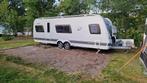 Dethleffs nomad 670 met brand voortent 300cm diep + zijtent, Caravans en Kamperen, Particulier, Dethleffs, Omvormbare zithoek