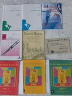 Blokfluit lesmateriaal - diverse boeken, Muziek en Instrumenten, Bladmuziek, Ophalen, Gebruikt, Klassiek, Les of Cursus
