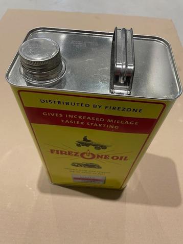 Firezone Classic 20W50 minerale motorolie in metalen kan beschikbaar voor biedingen