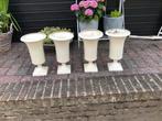 gietijzeren vazen, Tuin en Terras, Tuinvazen, Ophalen of Verzenden, Gebruikt