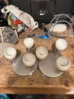 Gamma plafond lamp met spots, Huis en Inrichting, Lampen | Plafondlampen, Ophalen of Verzenden, Zo goed als nieuw, Metaal