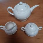 Wedgwood Windsor Creme Theepot Set, Gebruikt, Keramiek, Overige typen, Ophalen of Verzenden