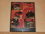 Jack Daniel's whisky Tennessee whiskey plaat bord 51x41cm, Ophalen of Verzenden, Zo goed als nieuw, Reclamebord
