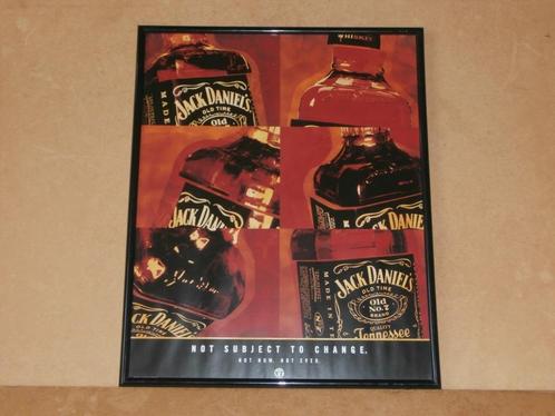 Jack Daniel's whisky Tennessee whiskey plaat bord 51x41cm, Verzamelen, Merken en Reclamevoorwerpen, Zo goed als nieuw, Reclamebord
