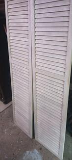 2 Louvre deurtjes, Huis en Inrichting, Ophalen, Zo goed als nieuw