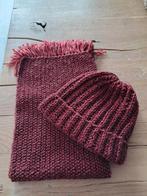 Sjaal met muts, Ophalen of Verzenden, Zo goed als nieuw, Muts