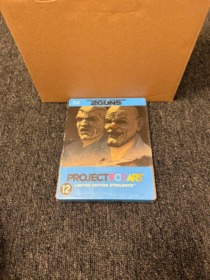 2guns steelbook, Cd's en Dvd's, Blu-ray, Zo goed als nieuw, Actie, Ophalen of Verzenden