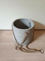 Hang bloempot, pottery pots rough collection, Tuin en Terras, Bloempotten, Steen, Rond, Zo goed als nieuw, Tuin