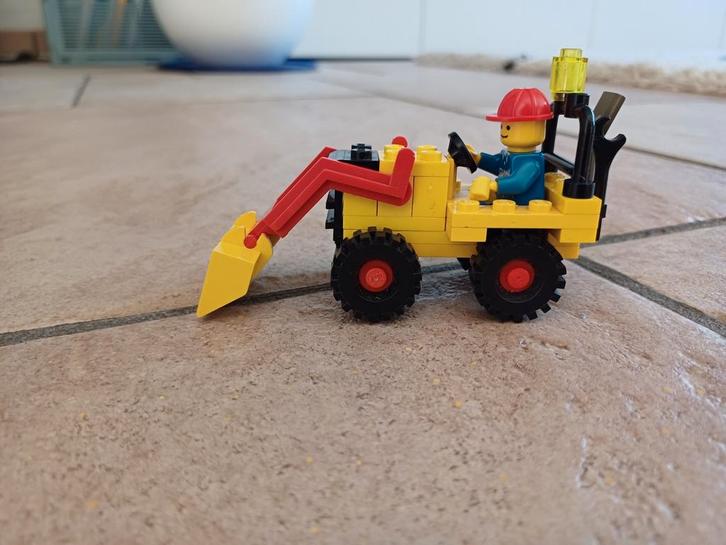 Lego 6630 - Graaflaadmachine uit 1985, Kinderen en Baby's, Speelgoed | Duplo en Lego, Gebruikt, Lego, Complete set, Ophalen of Verzenden