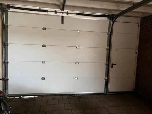 Roldeur met loopdeur wit TEAB, Doe-het-zelf en Verbouw, Deuren en Horren, Ophalen