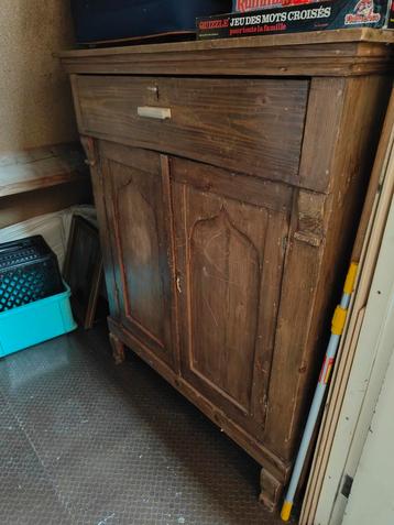 Antieke Meidenkast - 100x42x124 cm beschikbaar voor biedingen