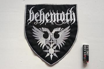  	 Behemoth mooie embroidered backpatch 25 x29 cm SALE  beschikbaar voor biedingen