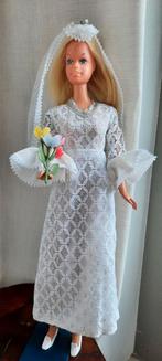 Bruidsjurk set voor Barbie uit de jaren 70, Verzamelen, Poppen, Ophalen of Verzenden, Kleertjes