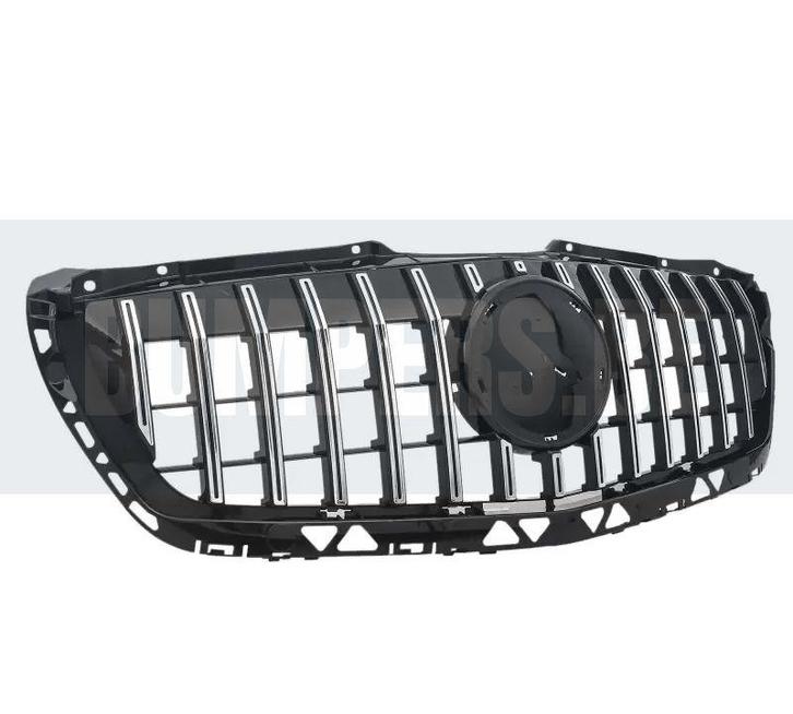 Grill GT Panamericana Radiatorgrille Chroom Mercedes Sprinte, Auto-onderdelen, Overige Auto-onderdelen, Gebruikt, 6 maanden garantie