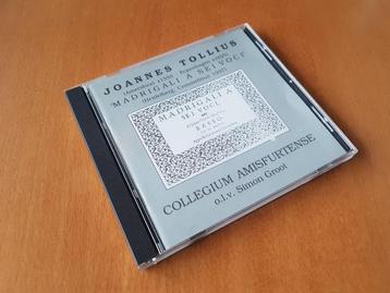 Joannes TOLLIUS (1550-1625): Madrigali a sei voci beschikbaar voor biedingen