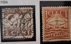 Cees-Nederland 1924 nvph 139/140 gest., Ophalen of Verzenden, T/m 1940, Gestempeld