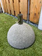 Esschert Design Granito Parasolvoet Donkergrijs, Ophalen, Nieuw, Minder dan 1 meter, Parasolvoet
