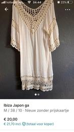 Ibiza Jurk met Haakdetails - Maat M, Overige typen, Beige, Zo goed als nieuw, Ophalen