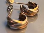 14k gouden oorbellen., Ophalen of Verzenden, Zo goed als nieuw, Goud