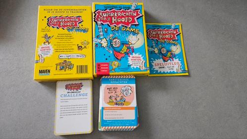 Wouter de Jong - Superkrachten voor je hoofd: De game, Hobby en Vrije tijd, Gezelschapsspellen | Kaartspellen, Zo goed als nieuw