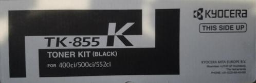Kyocera TK-855 K, Originele Black Toner Cartridge 400ci 500c, Computers en Software, Printerbenodigdheden, Nieuw, Toner, Ophalen of Verzenden