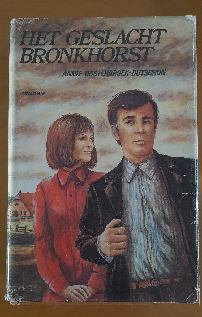 Annie Oosterbroek-Dutschun - Het geslacht Bronkhorst, Boeken, Streekboeken en Streekromans, Gelezen, Overijssel, Ophalen of Verzenden