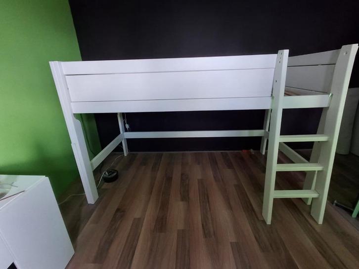 Lifetime hoogslaper, Kinderen en Baby's, Kinderkamer | Bedden, Gebruikt, 180 cm of meer, 85 tot 100 cm, Hoogslaper of Stapelbed