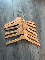 8 kledinghangers kinderen - houten, Ophalen, Zo goed als nieuw, Hout, Kinderen