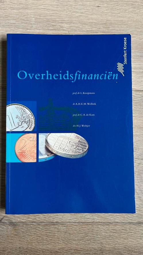 Overheidsfinanciën (Koopmans ea), Boeken, Studieboeken en Cursussen, Zo goed als nieuw, WO, Beta, Ophalen of Verzenden