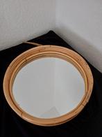 Rotan Spiegel - Diameter 30 cm, Minder dan 50 cm, Rond, Ophalen of Verzenden, Zo goed als nieuw