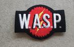 W.A.S.P. vintage shaped logo patch w69 zeer zeldzaam  Wasp, Verzamelen, Muziek, Artiesten en Beroemdheden, Verzenden, Nieuw, Kleding