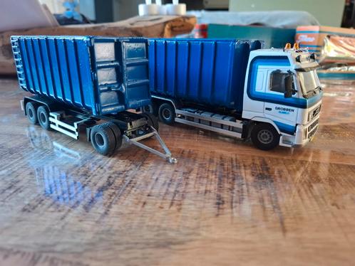 Tekno grobben Almelo code 3, Hobby en Vrije tijd, Modelauto's | 1:50, Gebruikt, Bus of Vrachtwagen, Tekno, Ophalen of Verzenden