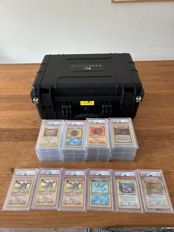 Complete fossil set -  1st. Edition - PSA 8 + 2x prerelease beschikbaar voor biedingen