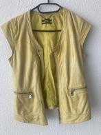 Diesel leren gilet geel leather festival ! Uniek!, Verzenden, Geel, Zo goed als nieuw, Diesel black Gold