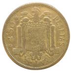 Spanje 2.5 Pesetas 1953, Postzegels en Munten, Munten | Europa | Niet-Euromunten, Losse munt, Overige landen, Verzenden