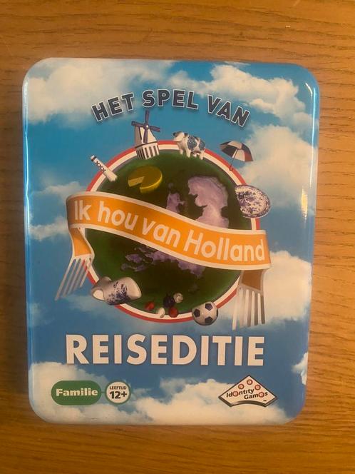 Ik hou van Holland  - Reiseditie, Hobby en Vrije tijd, Gezelschapsspellen | Kaartspellen, Nieuw, Ophalen of Verzenden