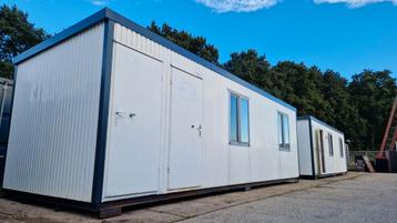 8x3m kantoorunit / bouwkeet / schaftcontainer keuken / Wc