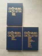 De Statenbijbel in Grote Letter, Antiek en Kunst, Antiek | Boeken en Bijbels, Ophalen of Verzenden