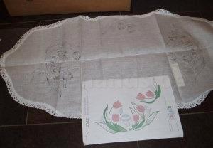 borduren onderlegger schaduwbordduren loper, Hobby en Vrije tijd, Borduren en Borduurmachines, Nieuw, Patroon, Verzenden