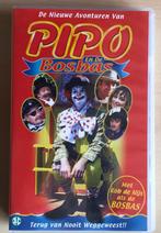 Pipo en de Bosbas, VHS, Alle leeftijden, Ophalen of Verzenden, Zo goed als nieuw, Tekenfilms en Animatie