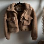 Pull & Bear teddy jacket bruin, Ophalen of Verzenden, Zo goed als nieuw, Bruin