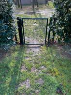 Tuinpoort, hekwerk poort, groen looppoort loop poort, Tuin en Terras, Minder dan 100 cm, Staal, Gebruikt, Ophalen of Verzenden
