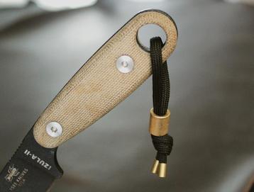 Knife Lanyards Messing & RVS  – EDC upgrade beschikbaar voor biedingen