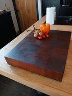 Mahonie snijplank/hakblok., Ophalen, Nieuw, Hout