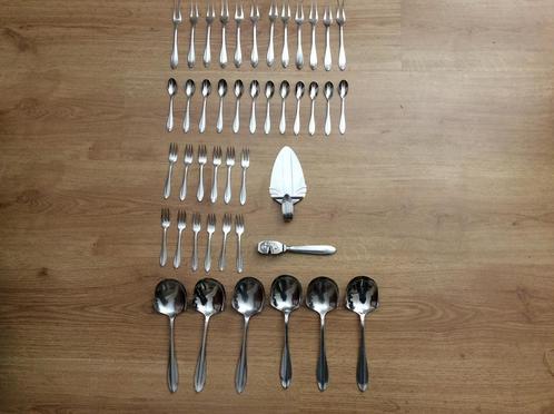 Aanvullend bestek model 581 visgraat gero zilmeta, Antiek en Kunst, Antiek | Bestek, Ophalen of Verzenden
