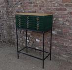 oude archiefkast ladekast kast met lades, Antiek en Kunst, Curiosa en Brocante, Ophalen