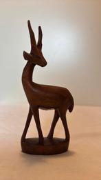 Hert van hout 15 cm, Antiek en Kunst, Ophalen of Verzenden