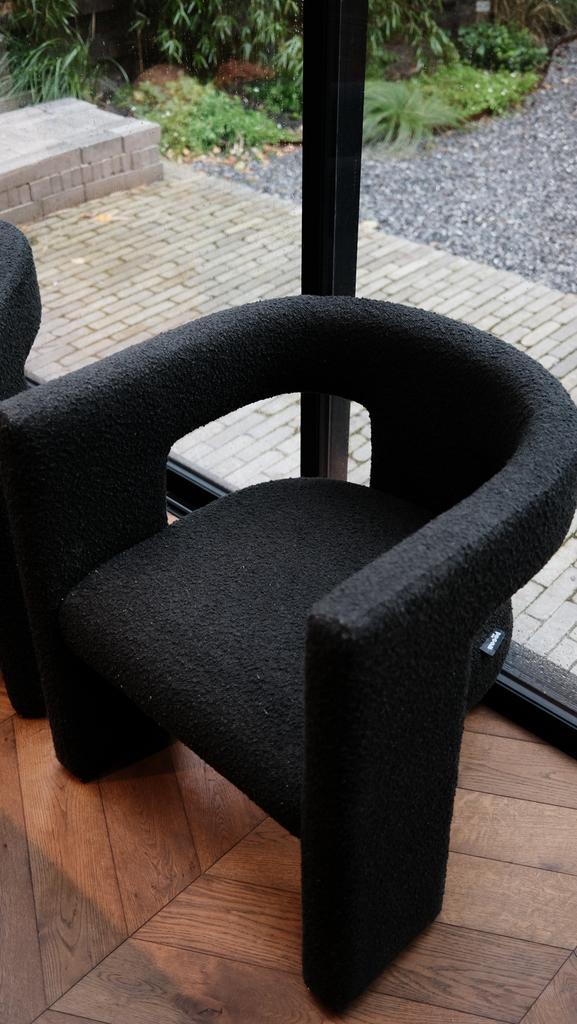 WOOOD stoel Tiwa 2 stuks, Huis en Inrichting, Stoelen, Zo goed als nieuw, Twee, Grijs, Ophalen