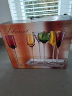 Super mooie gekleurde Likeurglazen NIEUW!!!, Huis en Inrichting, Keuken | Servies, Glas of Glazen, Nieuw, Ophalen of Verzenden